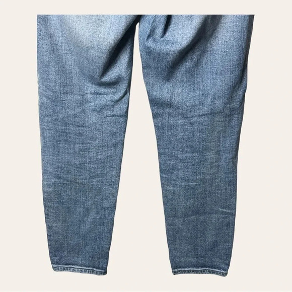 Women’s ANTHROPOLOGIE PISTOLA STRAIGHT LEG DENIM JEANS SIZE 25 LIGHT WASH COLOR - Picture 9 of 9